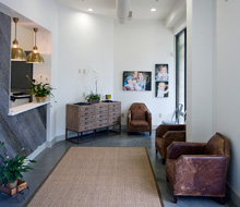 The lobby at Downtown Dental
