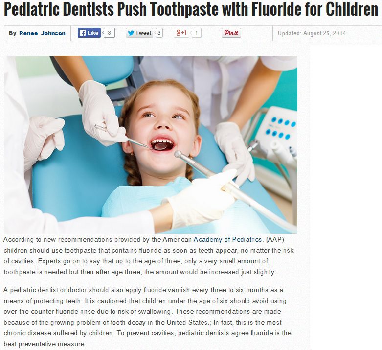 Pediatric Dentists Push